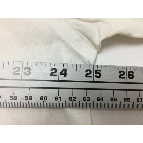 Club Room Mens White Button Shirt  Business Size Large - Picture 5 of 8